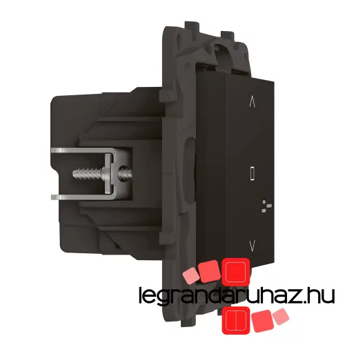 Legrand Intelligens redőnyvezérlő Niloé Step Netatmo, fekete, Legrand 863844