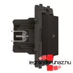 Legrand Niloé Step Netatmo intelligens egypólusú kapcsoló / fényerőszabályzó, fekete, Legrand 863852