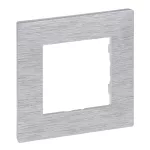 Legrand Niloé Step egyes keret, csiszolt alumínium, Legrand  863891