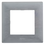 Legrand Niloé Step egyes keret, csiszolt alumínium, Legrand  863891
