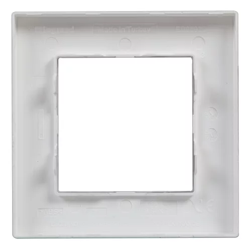 Legrand Niloé Step egyes keret, csiszolt alumínium, Legrand  863891