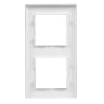 Legrand Niloé Step kettes keret, csiszolt alumínium, Legrand  863892
