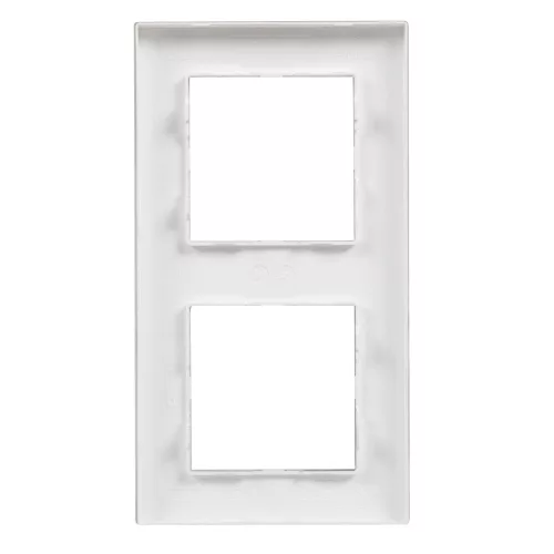Legrand Niloé Step kettes keret, csiszolt alumínium, Legrand  863892