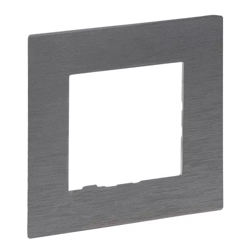 Legrand Niloé Step egyes keret, csiszolt szürke, Legrand  863991