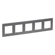   Legrand Niloé Step ötös keret, csiszolt szürke, Legrand  863995