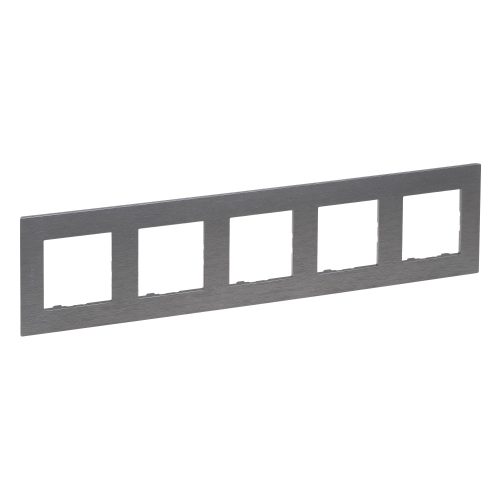 Legrand Niloé Step ötös keret, csiszolt szürke, Legrand  863995