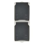 EMOS A1396-3, EMOS fali aljzat, dupla IP44 SCHUKO