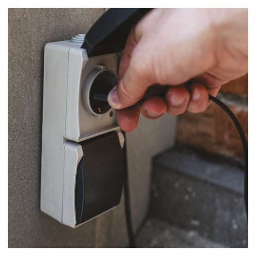 EMOS A1396-3, EMOS fali aljzat, dupla IP44 SCHUKO