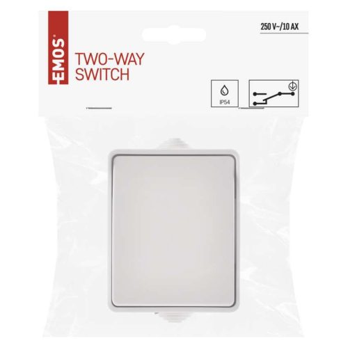 EMOS A1398.3, Kapcsoló 250 V/10 AX IP54