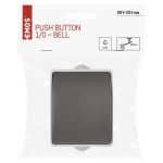 EMOS A1399, Csengő nyomógom 1/0 IP54