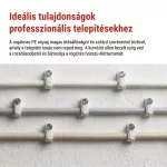 EMOS A2822 fehér kör alakú kábelbilincs 6 mm kábelhez, 50 db