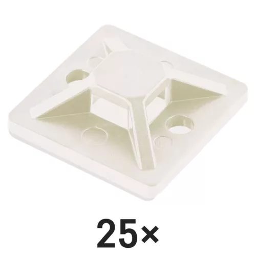 EMOS öntapadó talp 3M 30×30 mm, fehér, 25 db, A2834
