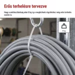 EMOS fehér kábelkötöző 100×2,5 mm, 100 db, A2842