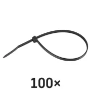 EMOS A2851 fekete kábelkötöző 250×4,8 mm, 100 db