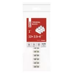 EMOS A4101 fehér 12 pólusú sorkapocs 2,5–4 mm² vezetékhez
