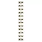 EMOS fehér 12 pólusú sorkapocs 4–6 mm² vezetékhez, A4102