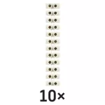 EMOS A4107 fehér sorkapocs 6–10 mm² vezetékhez, 10 db