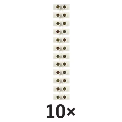 EMOS A4107 fehér sorkapocs 6–10 mm² vezetékhez, 10 db