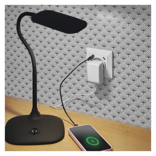 EMOS A6000.5, Aljzat USB A+USB C, fehér