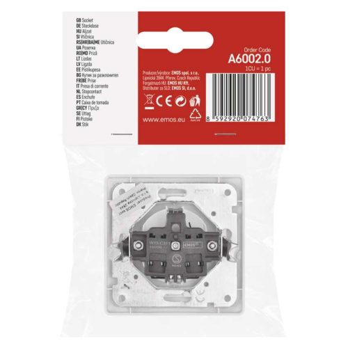 EMOS A6002.0, Csatlakozó aljzat SCHUKO