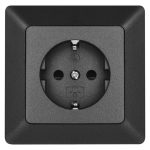 EMOS A6002.2, Csatalakozó aljzat SCHUKO, antracit