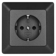 EMOS A6002.2, Csatalakozó aljzat SCHUKO, antracit