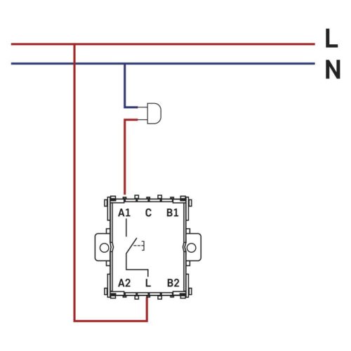 EMOS A6100.4, Nyomógomb 1/0 - csengő