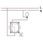 EMOS A6100.5, Váltókapcsoló, antracit