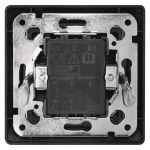 EMOS A6100.8, dupla váltókapcsoló, antracit