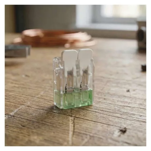 EMOS A9101 átlátszó karos vezetékösszekötő kapocs 4 mm², 10 db