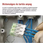 EMOS A9102 átlátszó karos vezetékösszekötő 4 mm², 10 db-os csomag