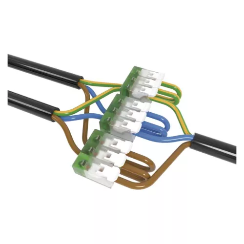 EMOS A9102 átlátszó karos vezetékösszekötő 4 mm², 10 db-os csomag