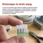 EMOS A9103 átlátszó karos vezetékösszekötő 4 mm², 10 darabos csomag