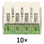 EMOS A9103 átlátszó karos vezetékösszekötő 4 mm², 10 darabos csomag