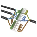 EMOS A9103 átlátszó karos vezetékösszekötő 4 mm², 10 darabos csomag