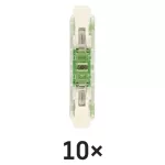 EMOS A9111 egyenes karos átlátszó vezetékösszekötő 2× 0,2–4 mm², 10 db