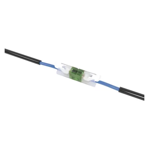 EMOS A9111 egyenes karos átlátszó vezetékösszekötő 2× 0,2–4 mm², 10 db