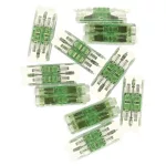 EMOS A9112 egyenes karos vezetékösszekötő 4× 0,2–4 mm², átlátszó, 10 db