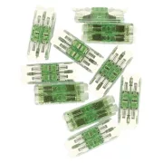 EMOS A9112 egyenes karos vezetékösszekötő 4× 0,2–4 mm², átlátszó, 10 db