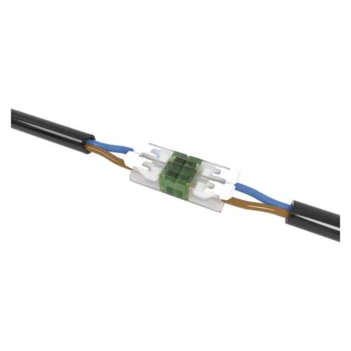 EMOS A9112 egyenes karos vezetékösszekötő 4× 0,2–4 mm², átlátszó, 10 db