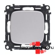   Legrand Valena Allure egypólusú kapcsoló 10 AX alumínium, AA752001