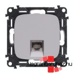 Legrand Valena Allure 1xRJ45 Cat. 6 STP csatlakozóaljzat alumínium, AA753046