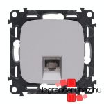 Legrand Valena Allure 1xRJ45 Cat. 6A STP csatlakozóaljzat alumínium, AA753048