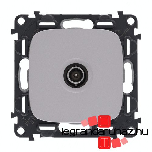 Legrand Valena Allure TV aljzat csillagpontos 1,5 dB alumínium, AA753051