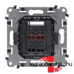 Legrand Valena Allure keresztkapcsoló 10 AX fekete, AB752007