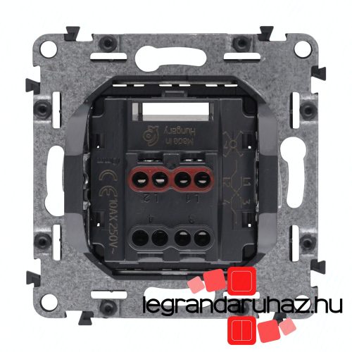 Legrand Valena Allure keresztkapcsoló 10 AX fekete, AB752007