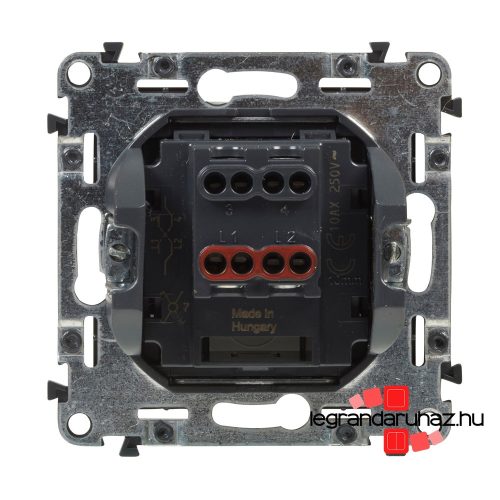 Legrand Valena Allure keresztkapcsoló 10 AX fekete, AB752007