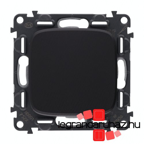 Legrand Valena Allure váltóérintkezős nyomó fekete, AB752011