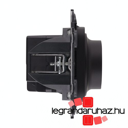 Legrand Valena Allure forgatógombos fényerőszabályzó 2 vezetékes fekete, AB752060