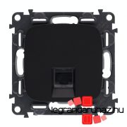   Legrand Valena Allure 1xRJ45 Cat. 5e UTP csatlakozóaljzat fekete, AB753040